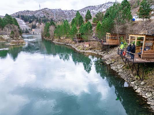 Burası Türkiye! Ünlü ressam Bob Ross'un tablosunu andıran manzara