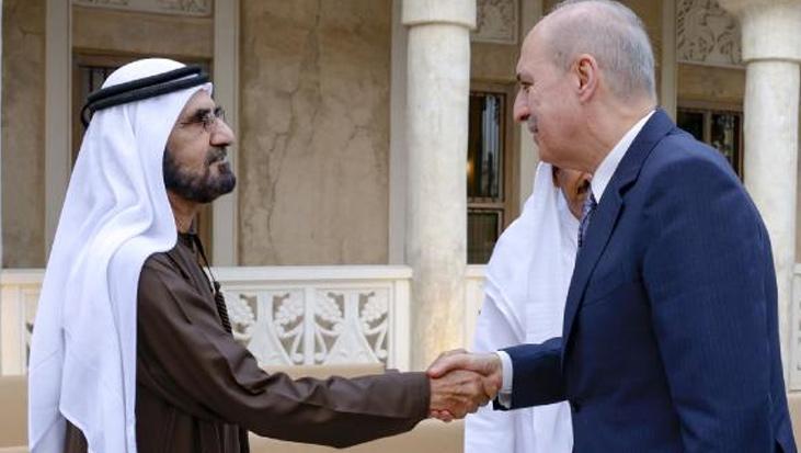 Kurtulmuş, Şeyh Al Mektum ile görüştü