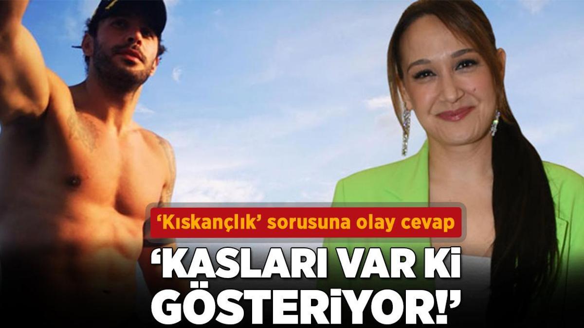 Gupse Özay’a Barış Arduç sorusu! ‘Kasları var ki gösteriyor’