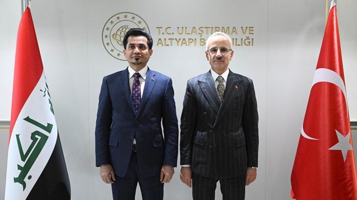 Bakan Uraloğlu Iraklı mevkidaşını Başkent Ankara’da ağırladı