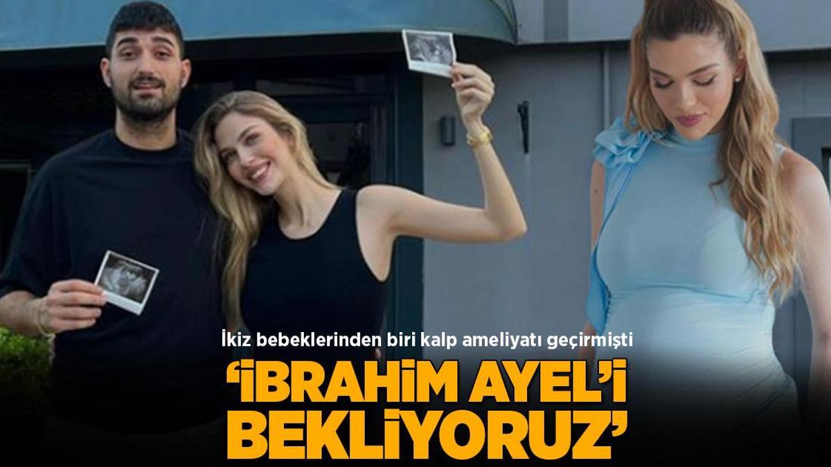İkiz bebeklerinden biri ameliyat olmuştu! ‘İbrahim Ayel’i bekliyoruz’