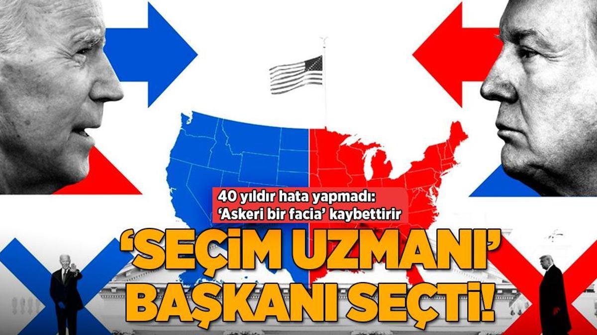 ‘Seçim uzmanı’ Bir sonraki ABD başkanını açıkladı, dünyayı şoke eden tahmin! 40 yıldır yanılmadı