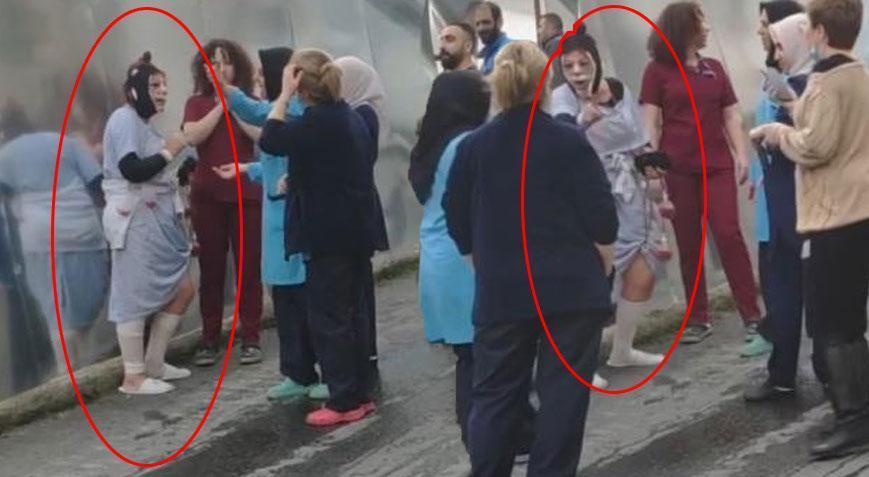 Akılalmaz firar girişimi! Estetik ameliyatı oldu hastaneden kaçmaya çalıştı