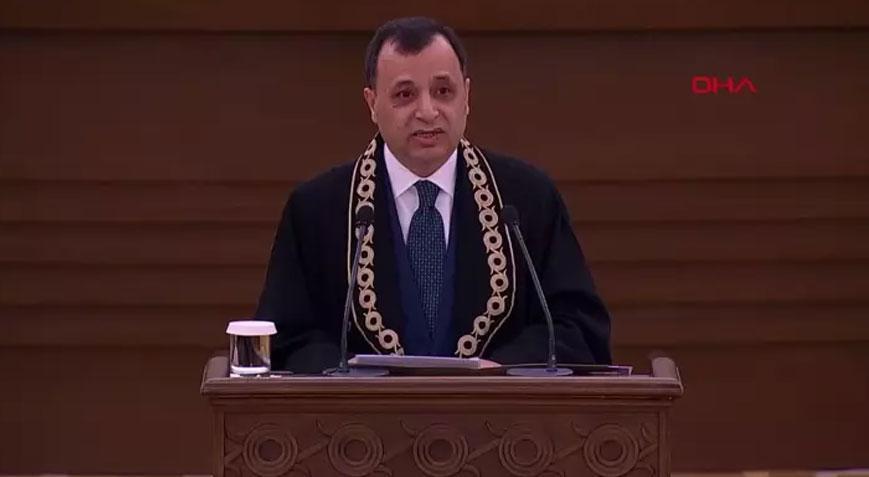 AYM Başkanı Arslan: 153’ncü maddeye göre kesin olup gerçek ve tüzel kişileri bağlar