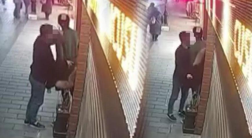 Her şey kaşla göz arasında gerçekleşti! Mağaza sahibi inanamadı