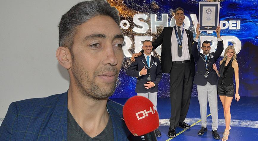 ‘Dünyanın en uzun boylu adamı’ Sultan Kösen, 15’inci yılda da rekoru kimseye kaptırmadı