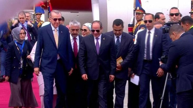 Cumhurbaşkanı Erdoğan 12 yıl sonra Mısır’da