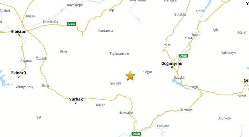 Son dakika… AFAD duyurdu! Malatya’da 3.8 büyüklüğünde deprem