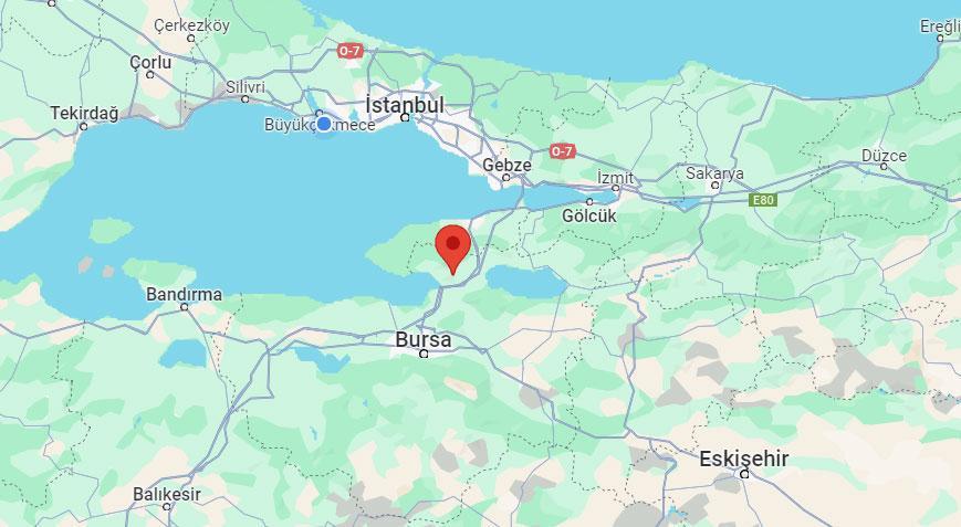 Son dakika… Bursa’da 3.4 büyüklüğünde bir deprem daha!
