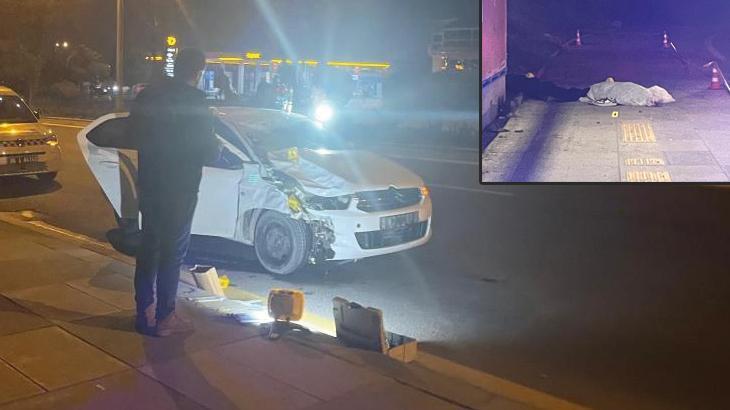 Ankara’da korkunç olay! Otomobil kaldırımdaki yayalara çarptı: 2 ölü