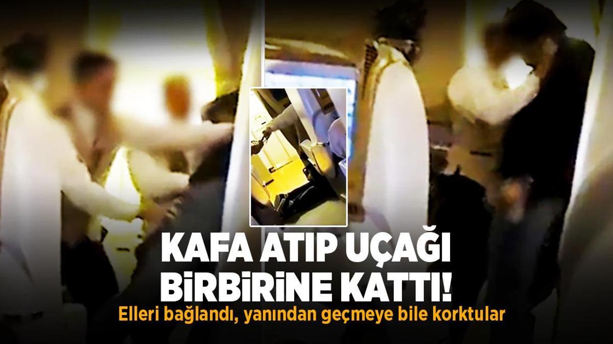 Sarhoş yolcu uçağı birbirine kattı! Yanından geçmeye bile korktular