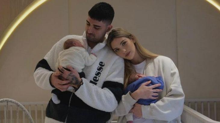 Yasemin Şefkatli ikiz bebeklerini paylaştı!