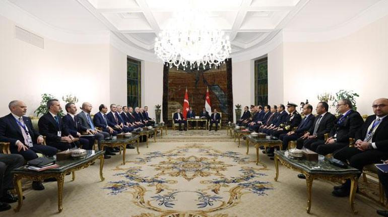 12 yıl sonra yeni sayfa! Cumhurbaşkanı Erdoğan ile Sisi'den son dakika açıklamaları