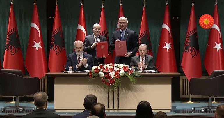 Son dakika: Arnavutluk Başbakanı Rama Türkiye'de! Cumhurbaşkanı Erdoğan'dan önemli açıklamalar