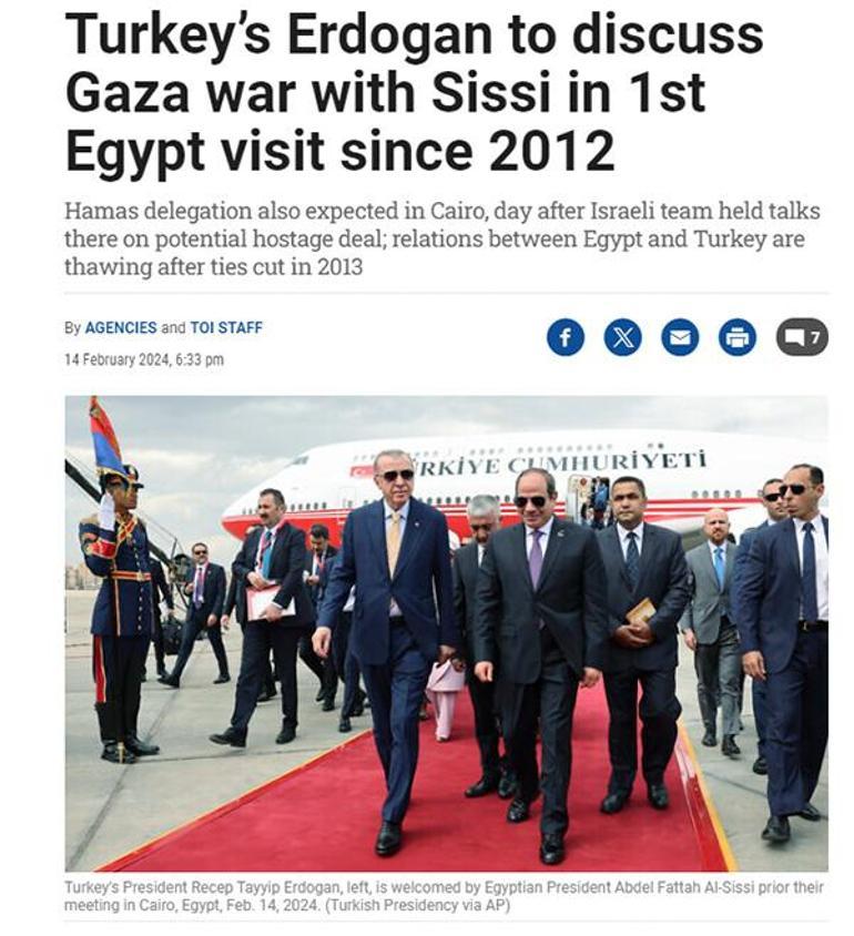 Erdoğan'ın dönüm noktası ziyareti dünyada manşet! 'Türkiye ve Mısır birleşiyor'