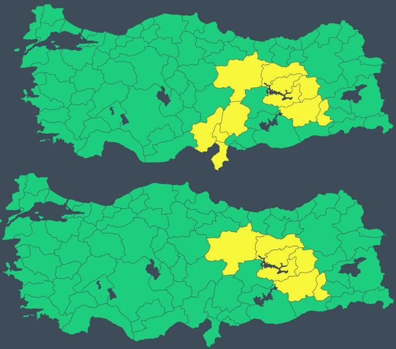 Son dakika… Meteoroloji’den kar ve sağanak alarmı! Hafta sonuna dikkat