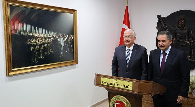 Bakan Güler Kırşehir'de temaslarda bulundu
