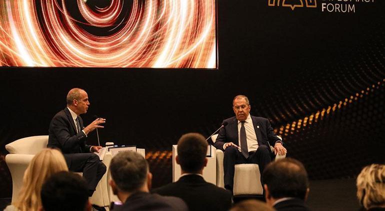 Lavrov Antalya Diplomasi Forumu'na konuştu: İsrail'e göre Filistinli herkes terörist