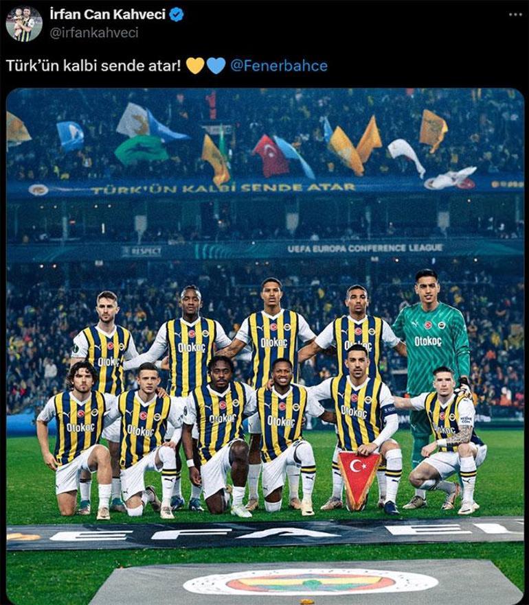 Fenerbahçe'de İrfan Can Kahveci'den Olimpiakos göndermesi!