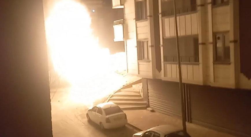 Sultangazi’de doğal gaz hattında patlama! Ekipler sevk edildi