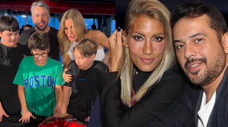 Çağla Şıkel ve Emre Altuğ oğulları Uzay’ın doğum gününü ailece kutladı!