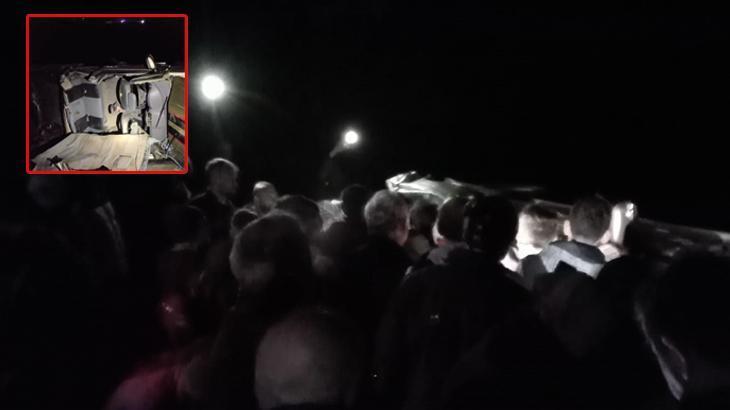 Rize’de kontrolden çıkan kamyonet şarampole yuvarlandı: 7 yaralı