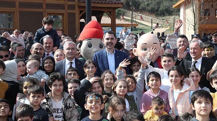 Üsküdar Çocuk Köyü açıldı! Murat Kurum: Yarı zamanlı İBB başkanının yaptığı kreşlerden daha büyük bir proje