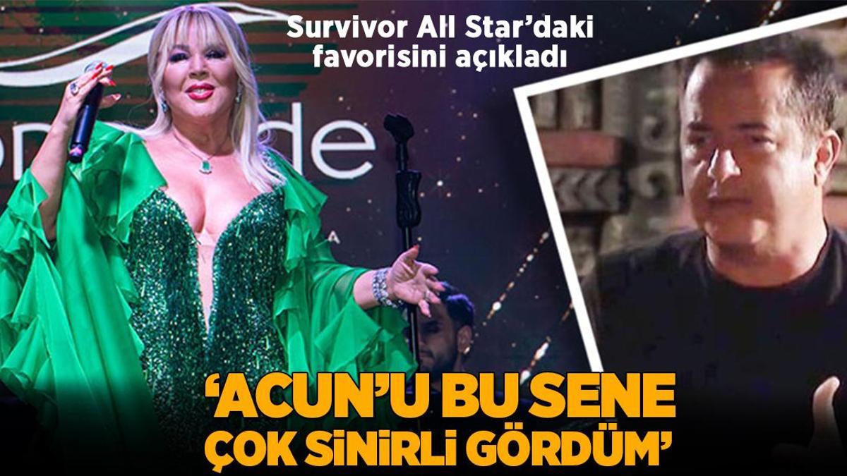 Safiye Soyman Survivor’daki favorisini açıkladı! ‘Acun Ilıcalı’yı çok sinirli gördüm bu sene’