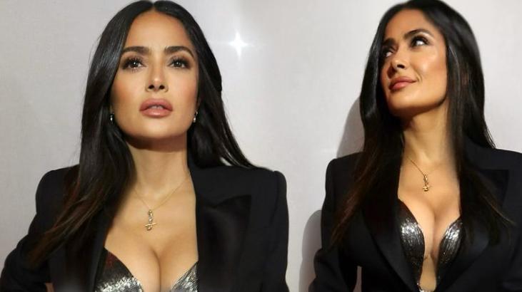 Salma Hayek yaşlanmıyor! Pozu dikkat çekti