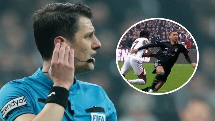 Beşiktaş’tan derbideki penaltı pozisyonu ile ilgili VAR talebi