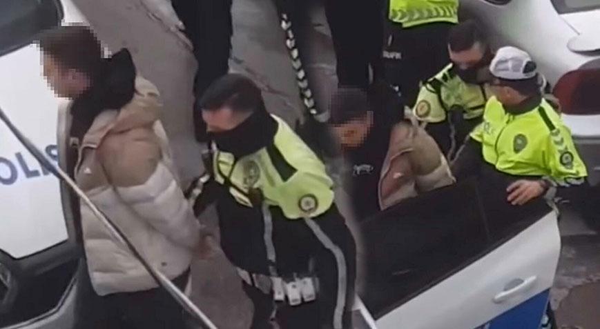 Polise çarpıp, kaçan motosikletlinin ehliyeti ve ruhsatı yokmuş