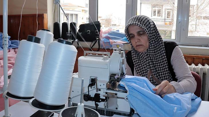 Kayseri’deki kadın kooperatifleri 1 yılda 46 milyon TL ciro yaptı