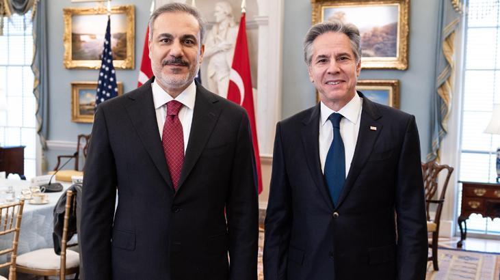 ABD’de Blinken ile görüşen Bakan Fidan’dan Gazze mesajı