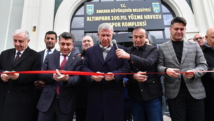 Mansur Yavaş: Ülkemiz için yeni şampiyonlar yetişecek