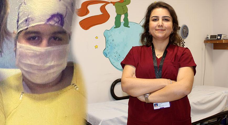 Lösemiyi yenip hemşire oldu! Merve şimdi kanserli çocuklara umut oluyor