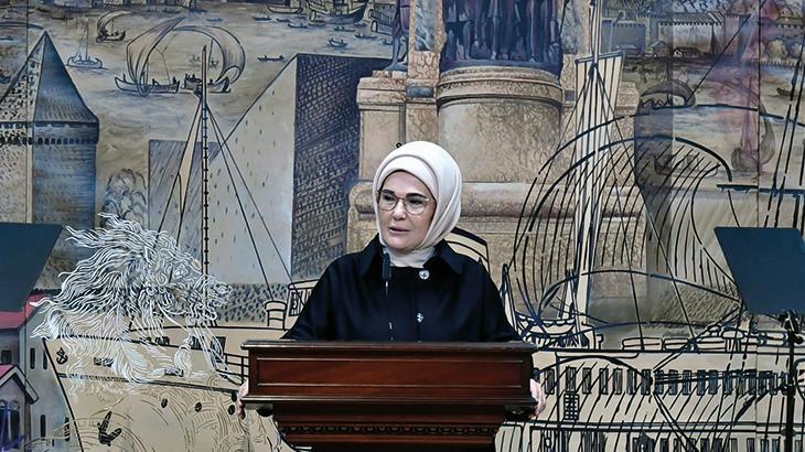 Emine Erdoğan: Gönüllü arkadaşlarımız daha güzel ve adil bir dünya için var gücüyle çalışıyor