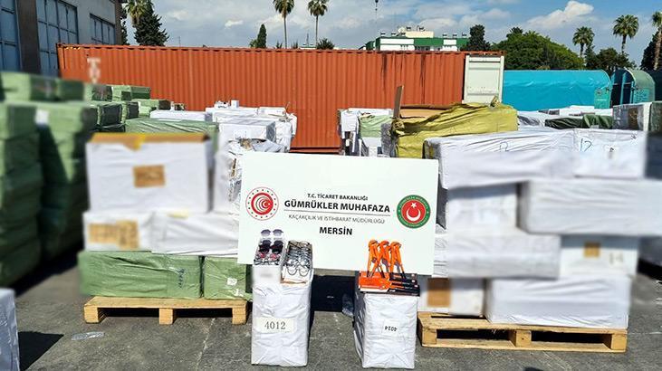252 milyon liralık gümrük kaçağı eşya ve tütün yakalandı