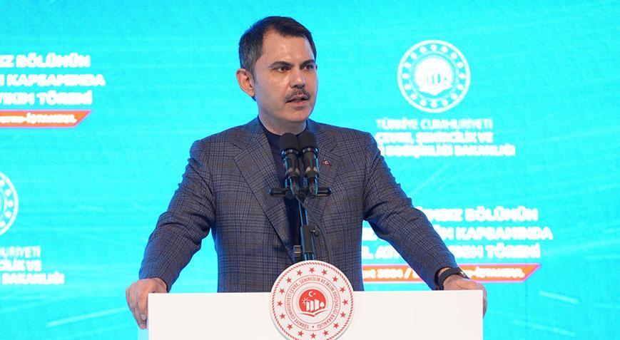 Murat Kurum: İstanbul’un hakkını, İstanbul’a teslim edeceğiz