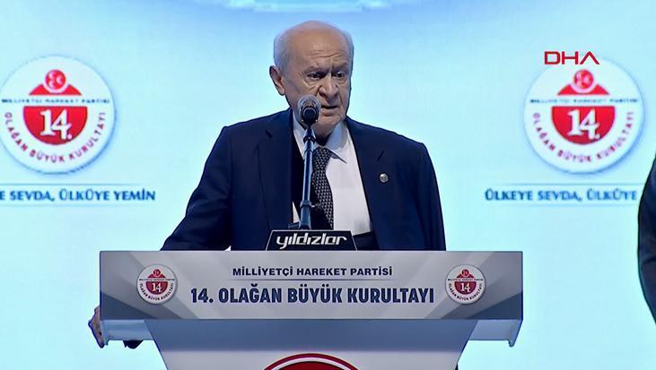 Son dakika: MHP’nin 14. Olağan Büyük Kurultayı! Bahçeli’den önemli açıklamalar