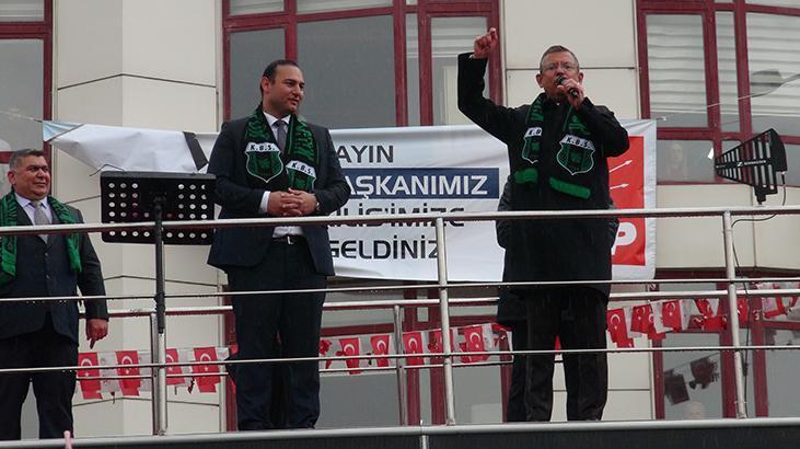 CHP lideri Özel, Kilis’te konuştu