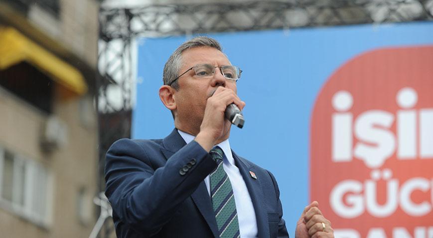 CHP Genel Başkanı Özgür Özel Bandırma’da halka seslendi