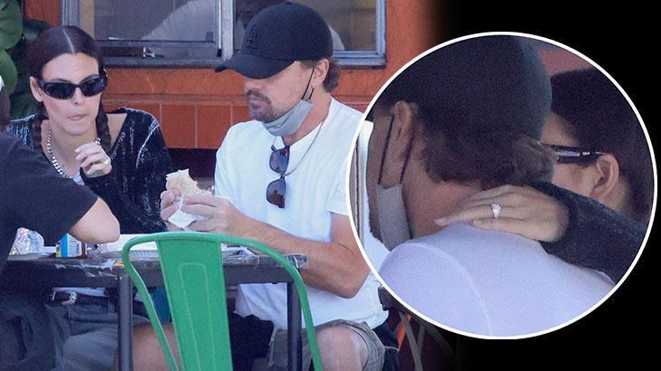 Kafa karıştıran yüzük! Leonardo DiCaprio ile Vittoria Ceretti nişanlandı mı?