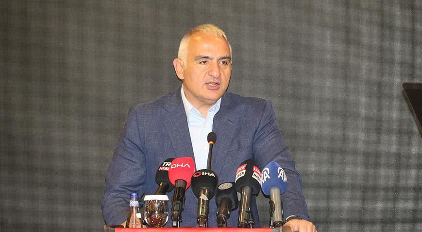 Bakan Ersoy Antalya’da konuştu: Bu yıl daha da yüksek rakamlara ulaşacağız