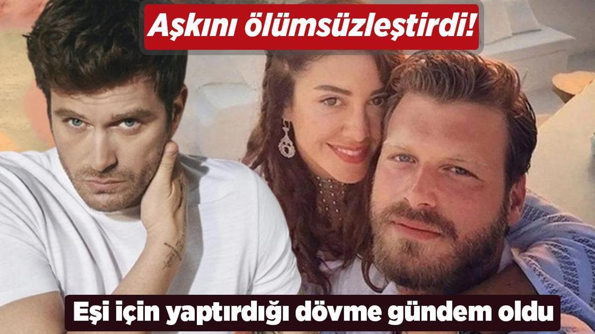 Kıvanç Tatlıtuğ aşkını ölümsüzleştirdi! Eşi için yaptırdığı dövme gündem oldu