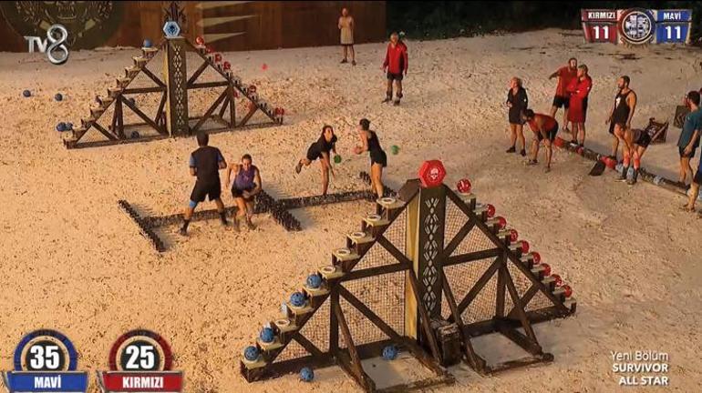 Survivor'da dokunulmazlık oyunu nefes kesti! Son eleme adayı belli oldu