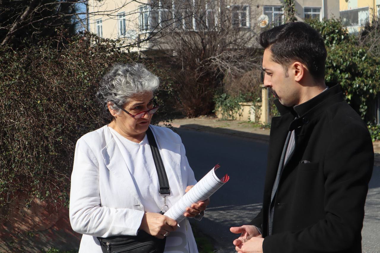 İstanbul Ümraniye Elmalıkent Mahallesi Muhtar Adayı Gülseren Doğan