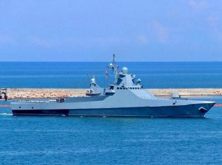 Rus savaş gemisi Sergey Kotov batırıldı! Gece yarısı gerçekleşen saldırı öğlen ortaya çıktı