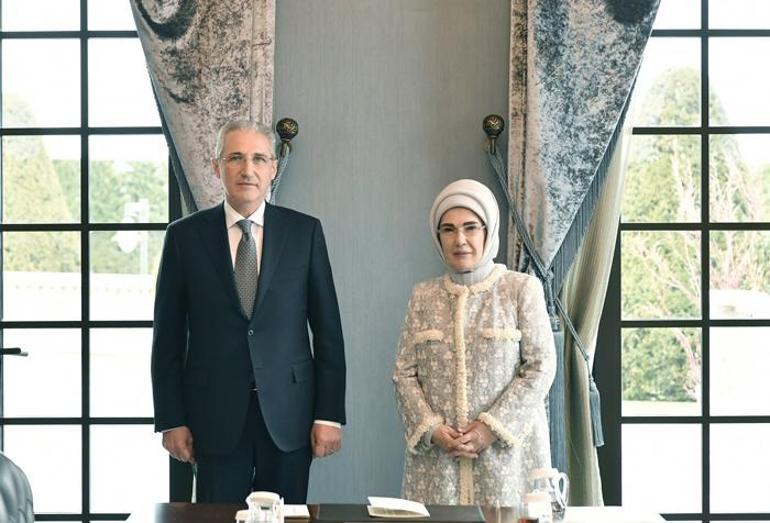 Emine Erdoğan, COP29 Başkanı ile görüştü! 'Azerbaycan'a destek olmaktan mutluluk duyacağız'