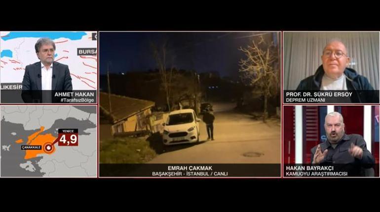 Çanakkale'de 4.9'luk deprem! Büyük İstanbul depremini tetikler mi? Şükrü Ersoy yanıtladı