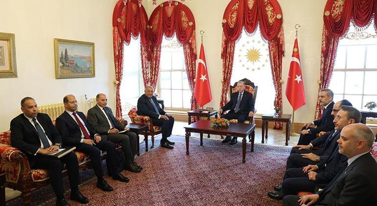 Son dakika: Cumhurbaşkanı Erdoğan Mısır Dışişleri Bakanı Shoukry'i kabul etti